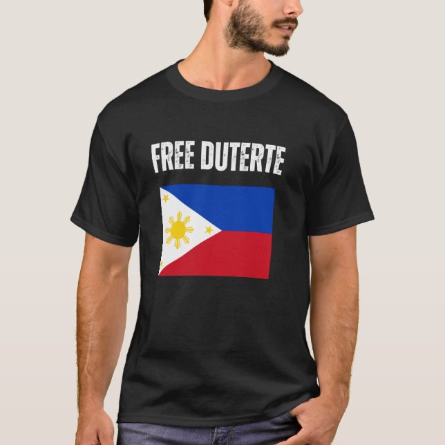 Duterte Hemkomst Ta med PRRD Hem Stå med Dute T Shirt (Framsida)