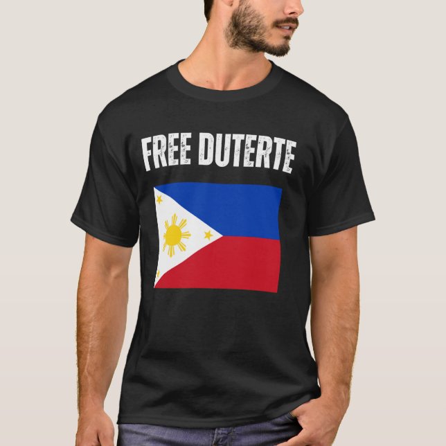 Duterte Hemkomst Ta med PRRD Hem Stå med Dute T Shirt (Framsida)