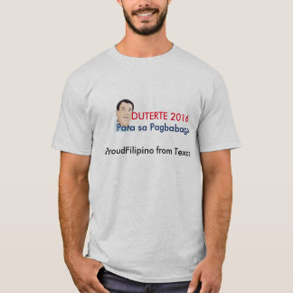 Duterte tshirt t-shirt