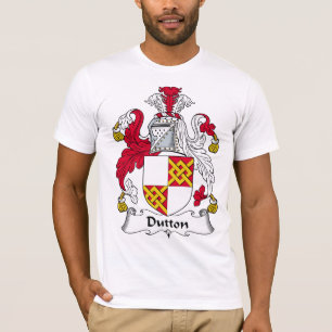 Dutton familjvapensköld tee shirt