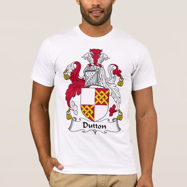 Dutton familjvapensköld tee shirt (Framsida)