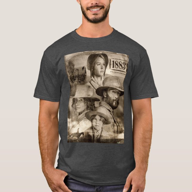 Dutton Family 883 Yellowstone T Shirt (Framsida)