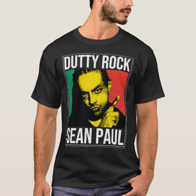 Dutty Rock - Sean Paul   T Shirt (Framsida)