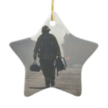 Duty Call Call Ceramic Star Ornament
