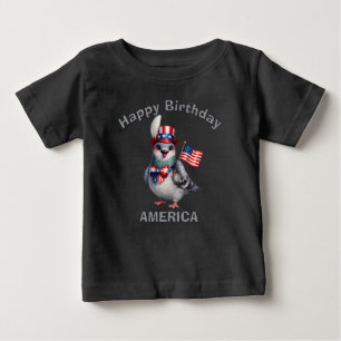 Duv (4q) Patriotisk Barn T-Shirt