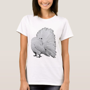Duva för amerikanFantailfinare T-shirt