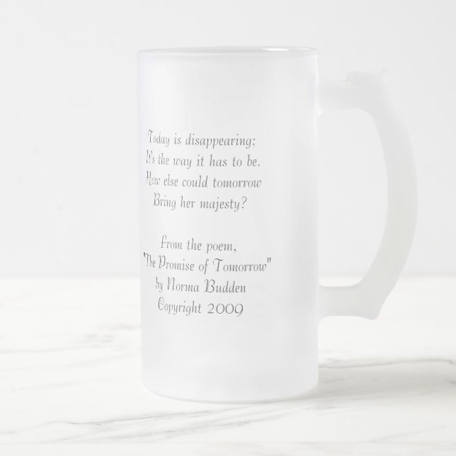 Duva frostad mugg för sjö (Höger)