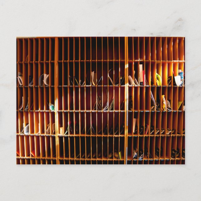 duva hål i Computer Science Vykort (Framsida)