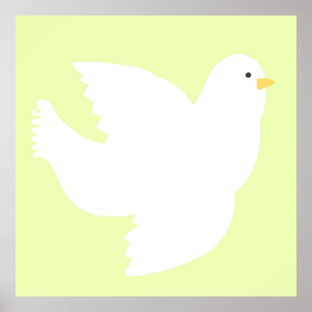 duva målkonst poster (Framsidan)