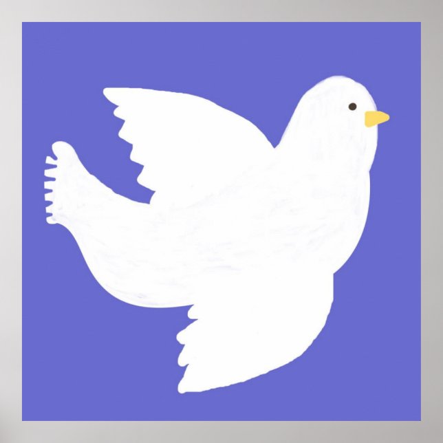 duva målkonst poster (Framsidan)