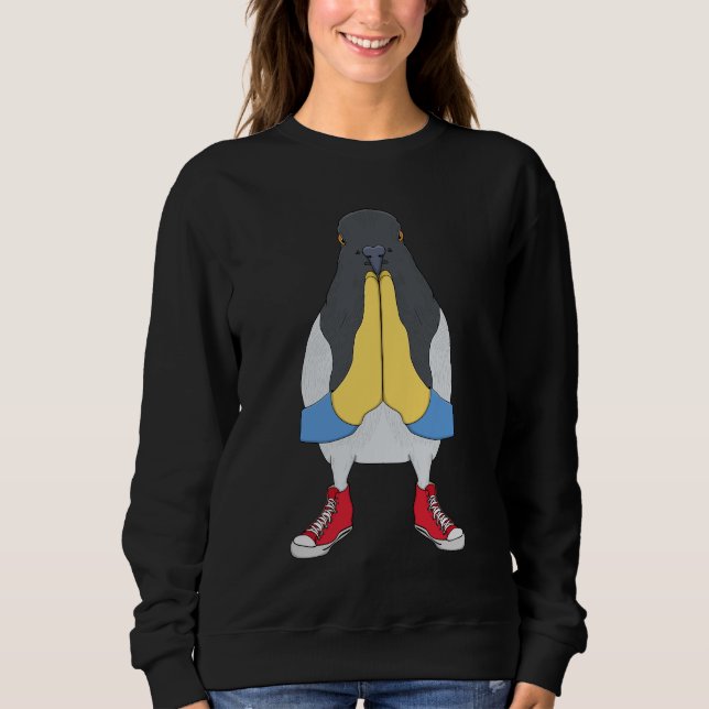 Duva med skor t shirt (Framsida)