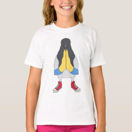 Duva med skor t shirt