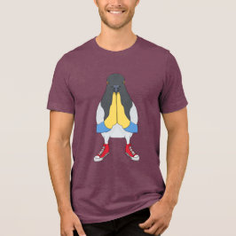 Duva med skor t shirt