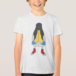 Duva med skor t shirt
