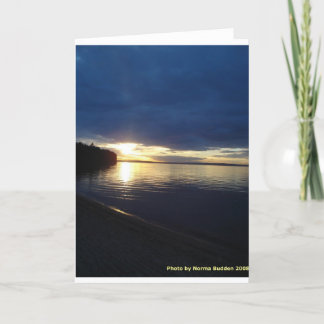 Duva sjö Notecards Kort