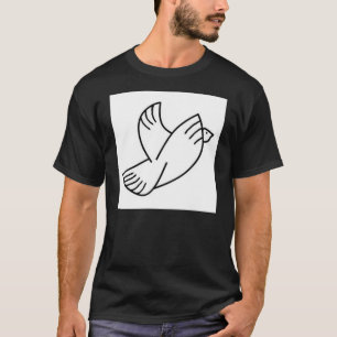 Duva (T-tröja för mörk sida) Tee