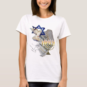 Duva, Tallit & menora B Tee