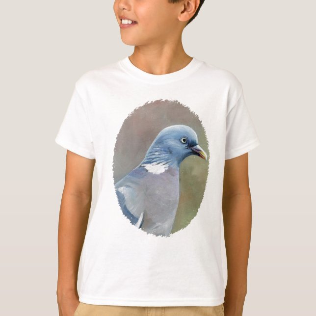 Duvafågelkonst lurar t-skjortan tee (Framsida)
