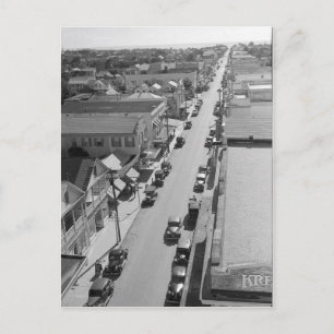 Duval Street, Nyckel Väster Florida 1938 Vykort