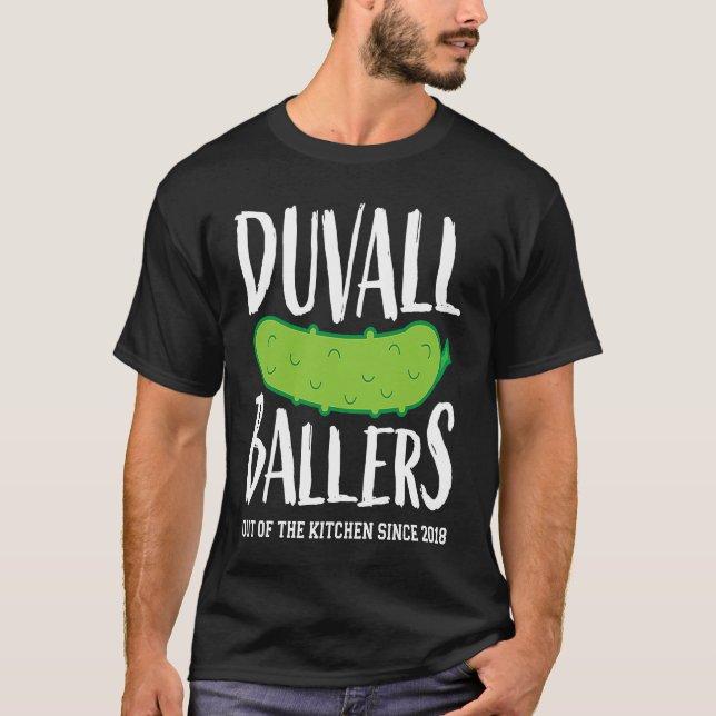 Duvall Ballers Pickleball Gear T Shirt (Framsida)