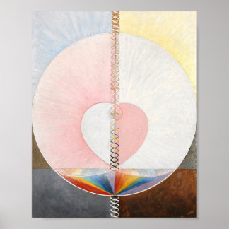 Duvan, nr 1, Hilma af Klint Poster