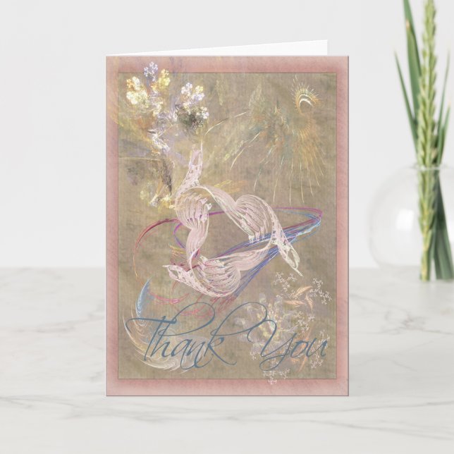 Duvasångtack Tack Kort (Framsida)