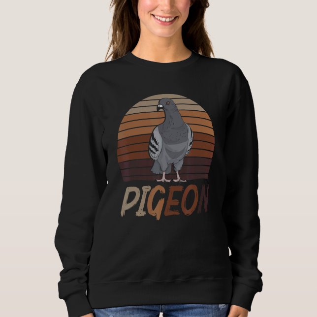 Duvbrettnings Djur Duv Fågel Retro Duv 2 T Shirt (Framsida)