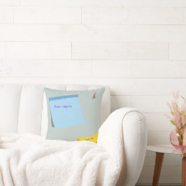 Duvet med en "Plan Duvet Covers" Kudde