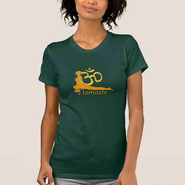 duvfoder, namaste t shirt (Framsida)