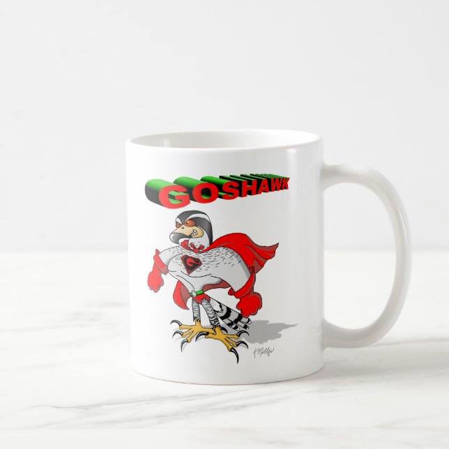 Duvhök Kalle Kaffemugg (Höger)