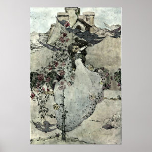 Duvhuset vid havet av Jessie King (1905) Poster