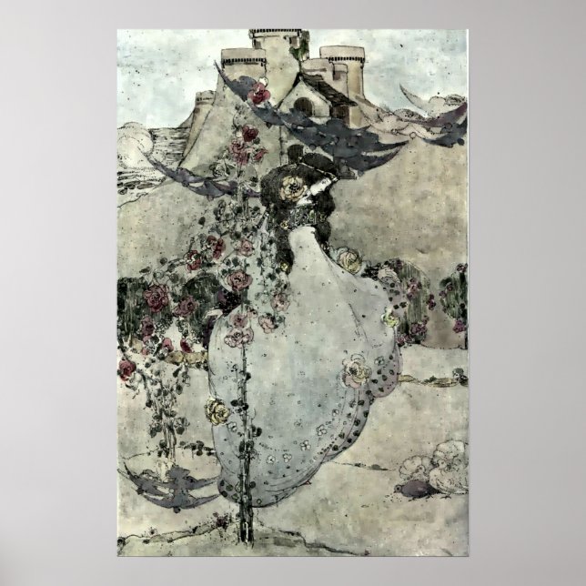 Duvhuset vid havet av Jessie King (1905) Poster (Framsidan)