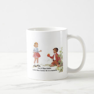 Duvid gillar Golde. Kaffemugg