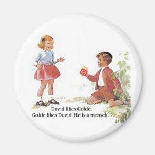Duvid gillar Golde. Magnet
