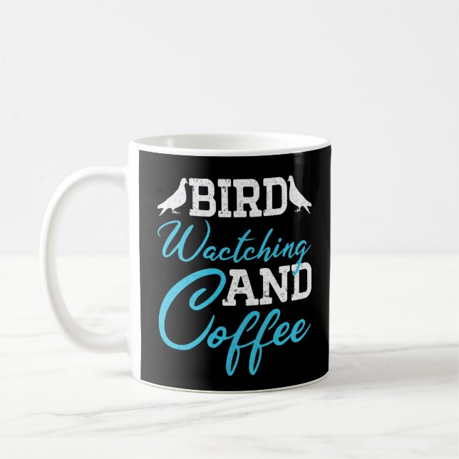 Duvor, Fågelskådning Och Kaffe Kaffemugg (Vänster)
