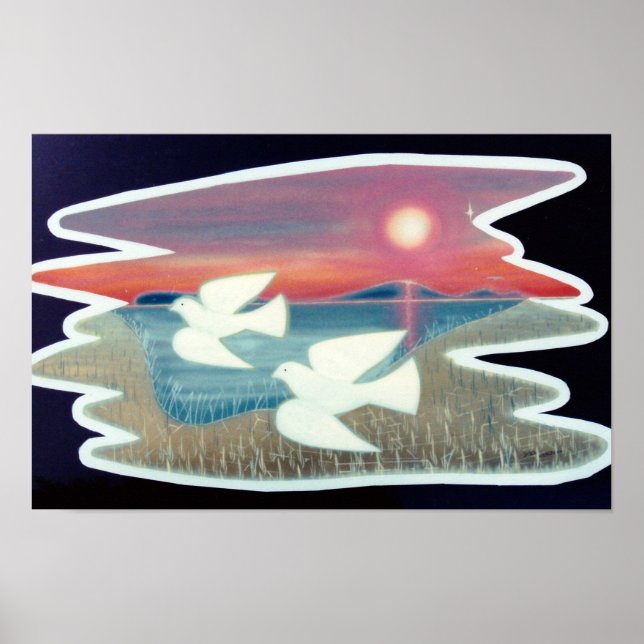 Duvor i flykt poster (Framsidan)