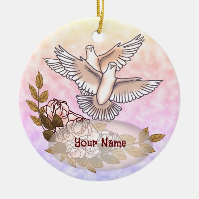 Duvor Rosor ornament (Framsidan)