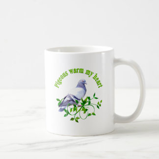 Duvor värme min hjärta kaffemugg