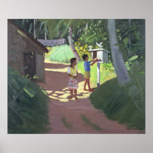Duvslag Bentota Sri Lanka 1998 Poster
