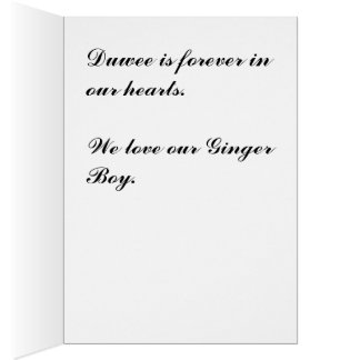 Duwee Hälsningskort