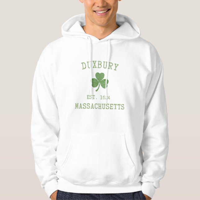 Duxbury MA Tröja Hoodie (Framsida)