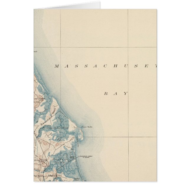 Duxbury, Massachusetts Hälsningskort (Framsidan)