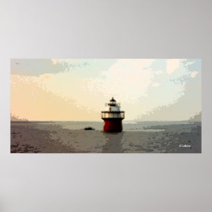 Duxbury Pier, Kryp Light Poster