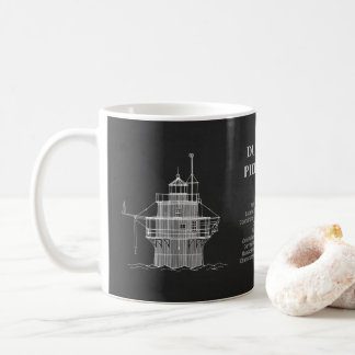 Duxbury Pier Light Lighthouse - Massachusetts - PD Kaffemugg