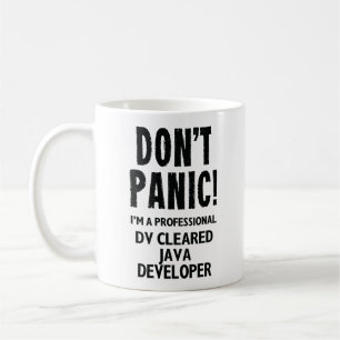 DV Cleared Java Developer Kaffemugg