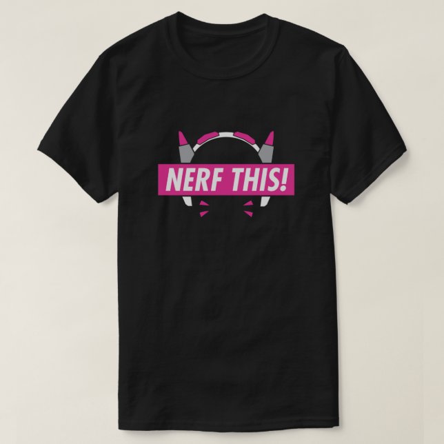 DVa Nerf this Voice line design T Shirt (Design framsida)