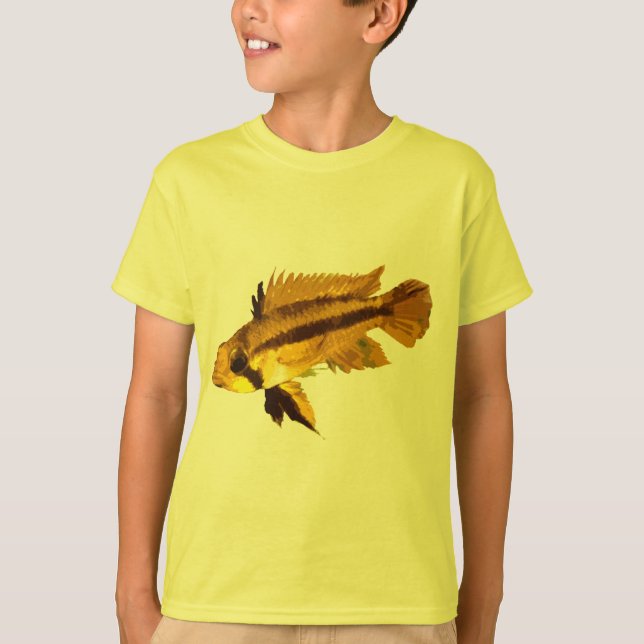 Dvärg Cichlid Tröja (Framsida)