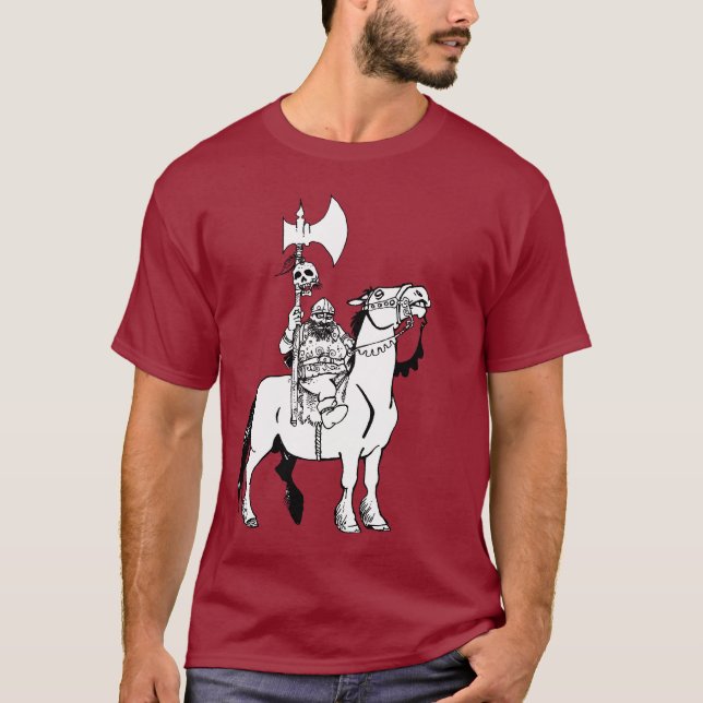 Dvärg- krigare t-shirt (Framsida)