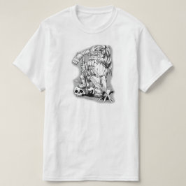 Dvärg- Lord Fantasi Konst Gamer Grafisk Tee Shirt