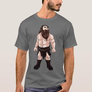 Dvärg med Beard Dwarves Dwarven Warrior T Shirt